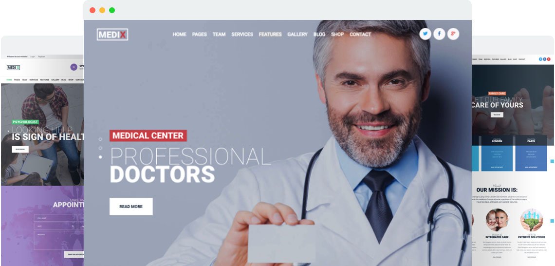 Medix - Medical Clinic WordPress Theme
